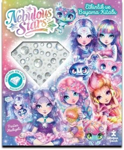 Nebulous Stars Etkinlik ve Boyama Kitabı - Mücevher Çıkartma Koleksiyo