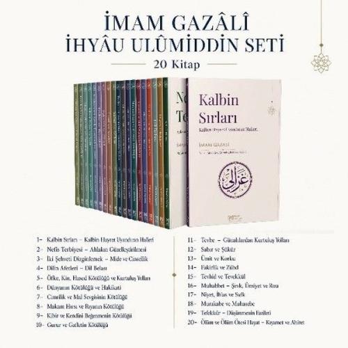 Nefis ve Kalp Terbiyesi Külliyatı - İmam Gazali İhyau Ulumiddin Seti - 20 Kitap Takım