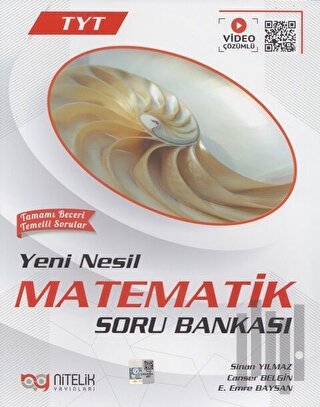 Nitelik YKS TYT Yeni Nesil Matematik Soru Kitabı Video Çözümlü