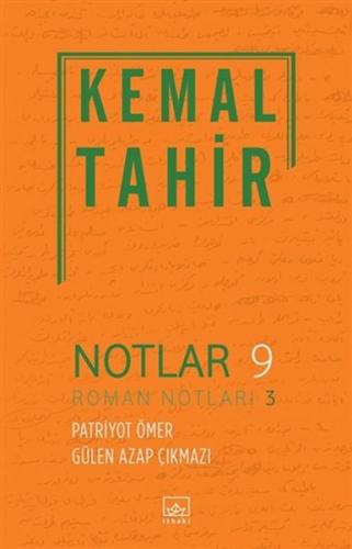 Notlar 9 - Roman Notları 3