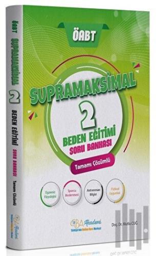 ÖABT Beden Eğitimi Supramaksimal - 2 Soru Bankası Çözümlü | Kitap Amba