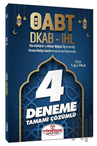 ÖABT Din Kültürü ve Ahlak Bilgisi Öğretmenliği 4 Deneme Çözümlü