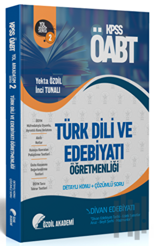 ÖABT Türk Dili ve Edebiyatı 2. Kitap Divan Edebiyatı Konu Anlatımlı Soru Bankası