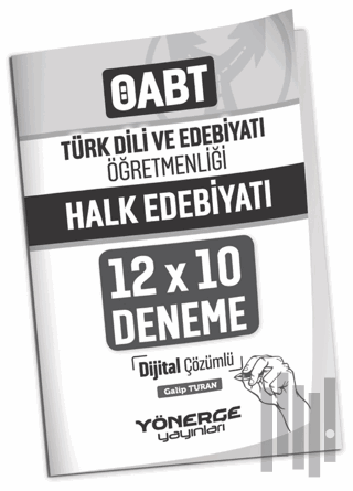ÖABT Türk Dili ve Edebiyatı Öğretmenliği Halk Edebiyatı 12x10 Deneme Çözümlü