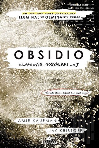 Obsidio (Ciltli) | Kitap Ambarı