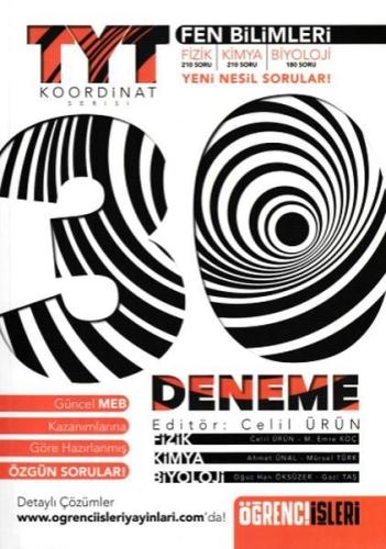 TYT Fen Bilimleri 30 Deneme Koordinat Serisi | Kitap Ambarı