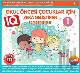 Okul Öncesi Çocuklar İçin IQ Zeka Geliştiren Oyunlar 1 (4-7 Yaş) | Kit