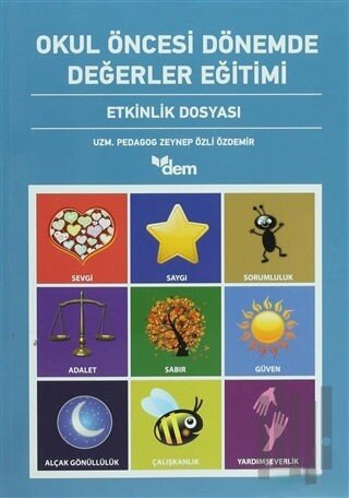 Okul Öncesi Dönemde Değerler Eğitimi - Etkinlik Dosyası | Kitap Ambarı