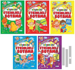 Okul Öncesi Eğitici Etkinlikli Boyama Seti | Kitap Ambarı