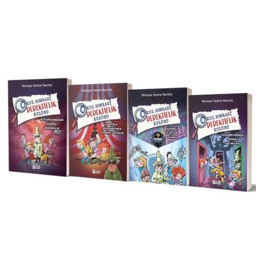Okul Sonrası Dedektiflik Kulübü Serisi Seti - 4 Kitap Takım | Kitap Am