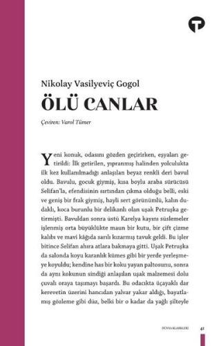 Ölü Canlar | Kitap Ambarı