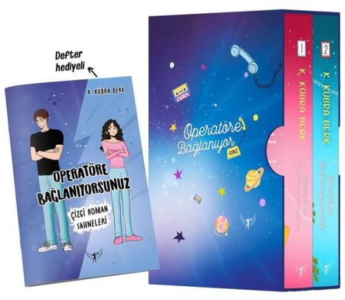 Operatöre Bağlanıyorsunuz Seti - Yan Boyamalı Kutulu - 2 Kitap Takım (