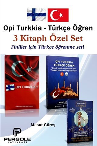 Opi Turkkia Türkçe Öğren 3 Kitaplı Özel Set
