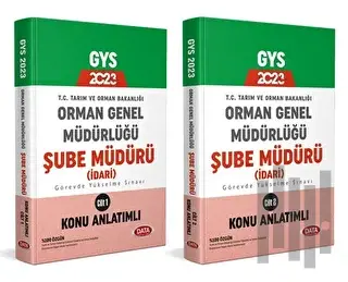Orman Genel Müdürlüğü Şube Müdürü (İdari) Görevde Yükselme Sınavı Hazırlık Kitabı 1-2