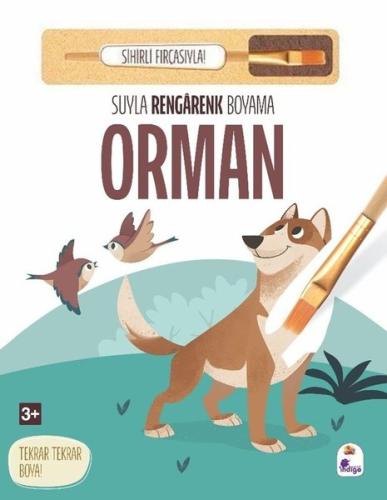 Orman - Suyla Rengarenk Boyama - Sihirli Fırçasıyla! (Ciltli) | Kitap 