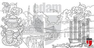 Ortaköy Boyama Föyü - 20’li Paketler Halinde