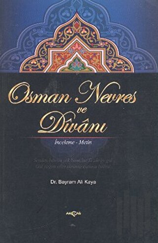 Osman Nevres ve Divanı | Kitap Ambarı