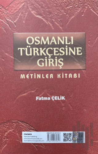 Osmanlı Türkçesine Giriş | Kitap Ambarı