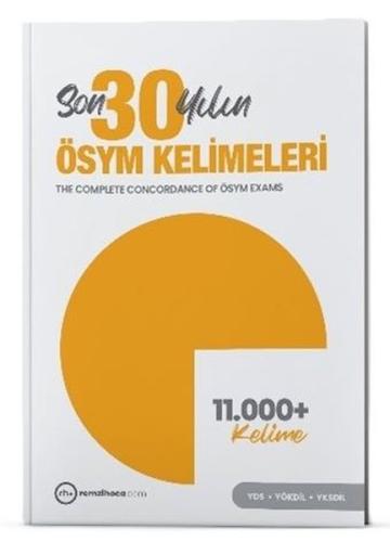 ÖSYM Kelimeleri - Son 30 Yılın | Kitap Ambarı