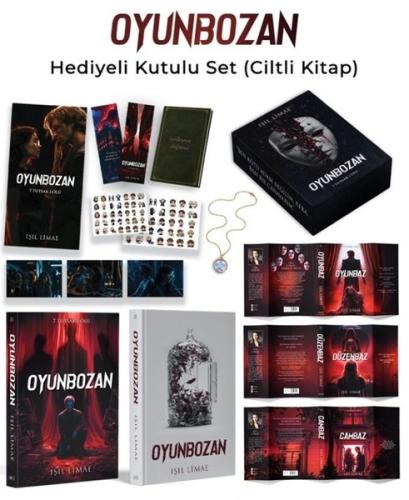 Oyunbozan - 7 Tutsak 1 Ölü Serisi #4 Hediyeli Kutulu Set (Ciltli)