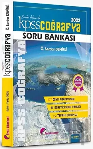 Özdil Akademi 2022 KPSS Coğrafya Soru Bankası Çözümlü