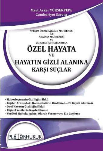 Özel Hayata ve Hayatın Gizli Alanına Karşı Suçlar | Kitap Ambarı