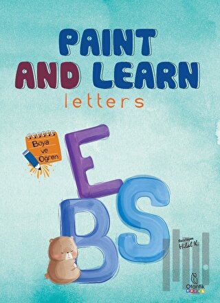 Paint and Learn - Letters | Kitap Ambarı
