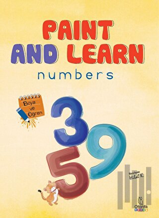 Paint and Learn - Numbers | Kitap Ambarı