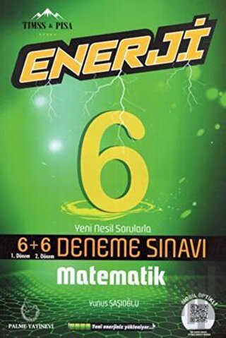 Palme 6. Sınıf Enerji Matematik 6+6 Deneme Sınavı