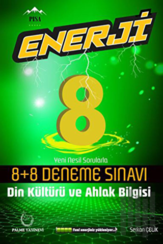Palme 8. Sınıf Din Kültürü ve Ahlak Bilgisi Enerji 8+8 Deneme Sınavı |