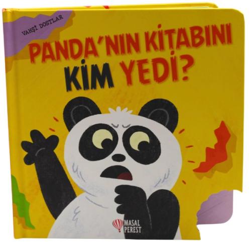 Panda'nın Kitabını Kim Yedi? Vahşi Dostlar (Ciltli) | Kitap Ambarı