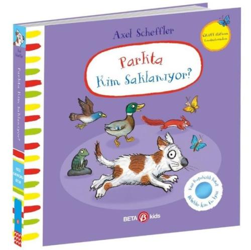 Parkta Kim Saklanıyor? Keçe Kapakçıklı Kitap (Ciltli)
