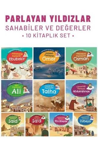 Parlayan Yıldızlar Sahabiler ve Değerler Seti - 10 Kitap Takım