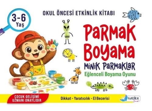 Parmak Boyama - Minik Parmaklar - Eğlenceli Boyama Oyunu 3 - 6 Yaş | K