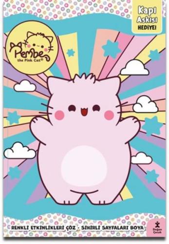 Pembe The Pink Cat - Parıltılı Etkinlikler Kitabı-Kapı Askısı Hediye!
