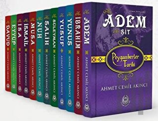 Peygamberler Tarihi (27 Peygamber) - 12 Kitap Set (Ciltli) | Kitap Amb