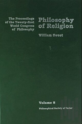 Philosophy of Religion Volume 8 (Ciltli)