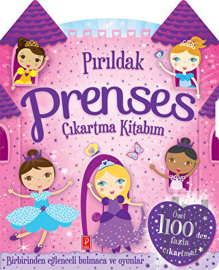 Pırıldak Prenses Çıkartma Kitabım | Kitap Ambarı