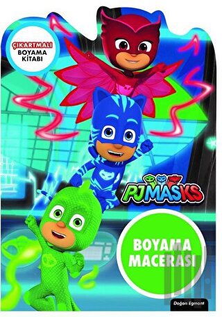 Pjmasks Özel Kesimli Boyama Macerası