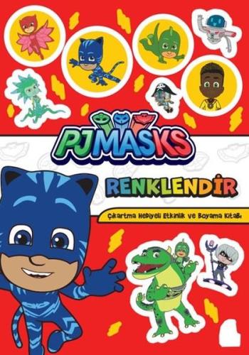 Pjmasks - Renklendir Boyama Kitabı | Kitap Ambarı