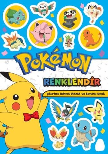 Pokemon - Renklendir Boyama Kitabı | Kitap Ambarı