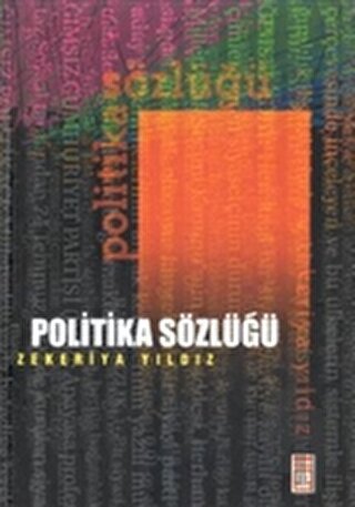 Politika Sözlüğü