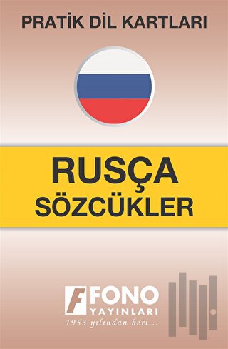 Pratik Dil Kartları - Rusça Sözcükler | Kitap Ambarı
