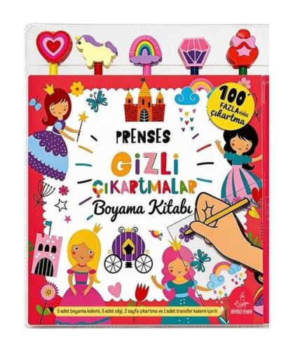 Prenses Gizli Çıkartmalar Boyama Kitabı | Kitap Ambarı