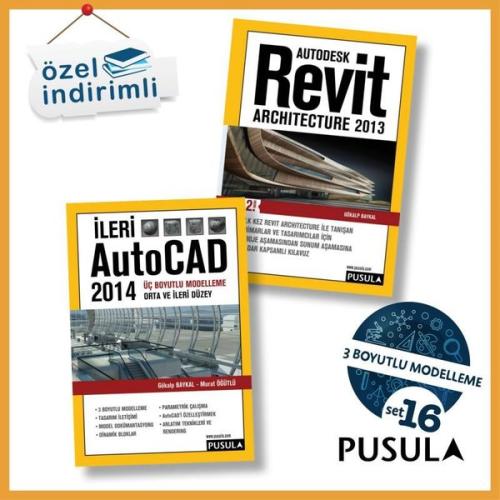 Pusula - 3 Boyutlu Modelleme Seti - 2 Kitap Takım | Kitap Ambarı