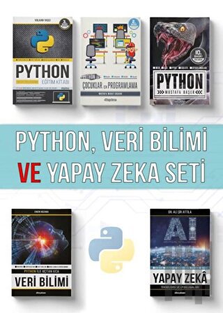 Python, Veri Bilimi ve Yapay Zeka Seti (5 Kitap) | Kitap Ambarı