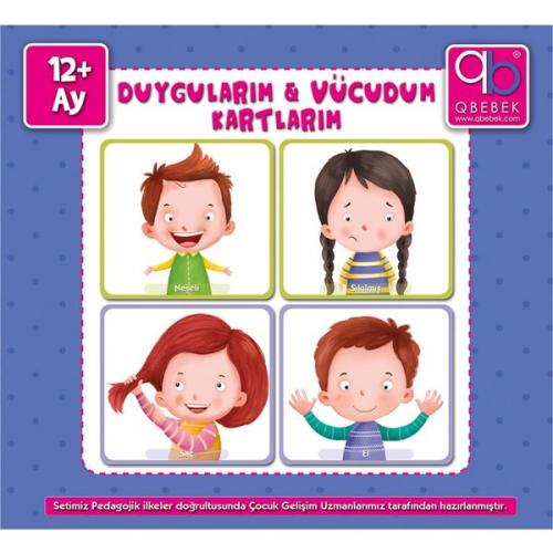 Q Bebek Duygularım ve Vücudum Kartlarım | Kitap Ambarı
