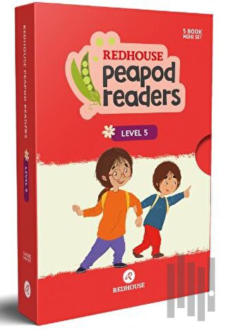 Redhouse Peapod Readers İngilizce Hikaye Seti 5 Kutulu Ürün | Kitap Am