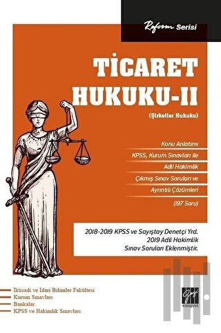 Reform Serisi Ticaret Hukuku - 2 | Kitap Ambarı