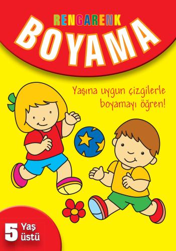 Rengarenk Boyama (5 Yaş Üstü) | Kitap Ambarı
